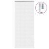 vidaXL Paravan de ușă cu lanț, 90x212 cm, aluminiu