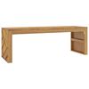 vidaXL Masuta de cafea 110x35x38 cm din lemn masiv de tec