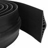 vidaXL Seal pentru podeaua garajului 155 x 28 mm 6 m Cauciuc EPDM
