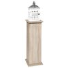 FMD Masă decorativă cu ușă, stejar, 88,5 cm