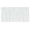vidaXL Cortină din Dantelă cu perdele Alb 180 x 500 cm Poliester