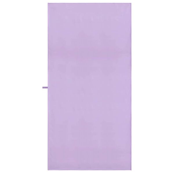vidaXL Prosoape Sport 2 pcs Violet 180 x 90 cm Poliester și poliamidă