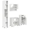 vidaXL Set de mobilier pentru baie 4 buc. Alb lucios 61 x 35 x 64 cm