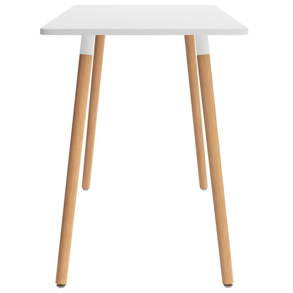 vidaXL Set de masă, 5 piese, maro