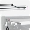 vidaXL Cort electric retractabil Antracit și Alb 3,5 x 2 m