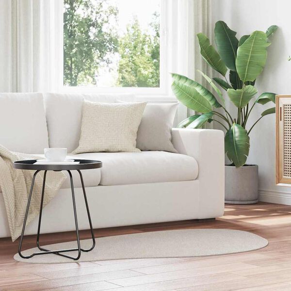 vidaXL Covoare de zonă HUARTE Nisipiu 80 x 150 cm Poliester