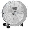 vidaXL Ventilator cu tambur cu roata Argintiu 79 x 37 x 82 cm Aluminiu