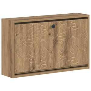 vidaXL Dulap pentru pantofi montat pe perete DELFT 71 x 17 x 43 cm
