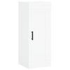 vidaXL Dulap de perete, alb, 34,5x34x90 cm, lemn prelucrat
