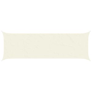 vidaXL P&acirc;nză de umbră Crem 6 x 2 m 100% poliester Oxford