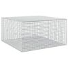 vidaXL Gabion cu Fir de 3,5 mm și Plasă de 5x2,5 cm 100x100x50 cm