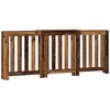 vidaXL Mască pentru calorifer lemn vechi 205x21,5x83,5 cm lemn