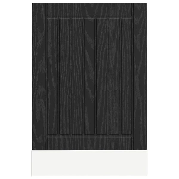 vidaXL Dulap de bucătărie Stejar Negru 45 x 1,5 x 67 cm Lemn compozit