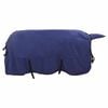 vidaXL Pătură pentru cai Albastru marin 145 cm Fleece din poliester