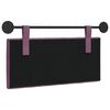 vidaXL Cap de pat suspendat Pe perete Violet 100 x 55 x 7 cm Catifea
