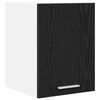 vidaXL Dulap suspendat Stejar negru și Alb 30 x 31 x 40 cm