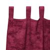 vidaXL Cortine din catifea cu perdele 2 pcs bordo 260 x 140 cm Catifea
