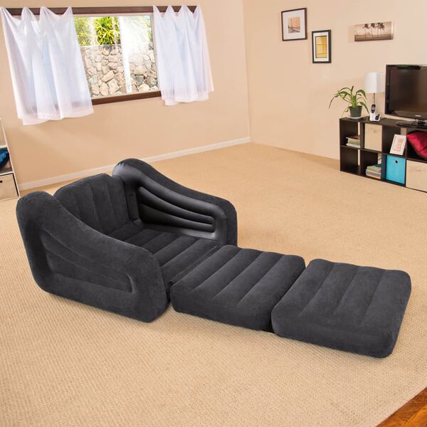 Intex Scaun/Pat gonflabil 1 persoană, 107 x 221 x 66 cm, 68565NP