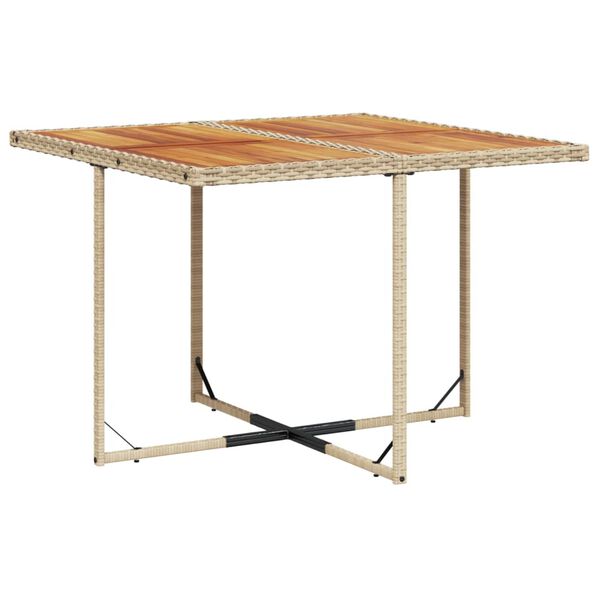 vidaXL Set mobilier de grădină cu perne, 5 piese, bej, poliratan