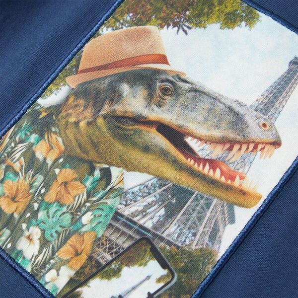 Tricou pentru copii, albastru &icirc;nchis, 104