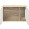 vidaXL Casa pentru pisici Sonoma 85 x 55 x 50,5 cm Lemn compozit