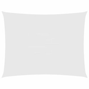 vidaXL Parasolar, alb, 2,5x3,5 m, țesătură oxford, dreptunghiular