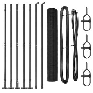 vidaXL St&acirc;lp de gard. Gri