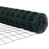 vidaXL Gard cu St&acirc;lp Verde 1,2 x 10 m Oțel și PVC