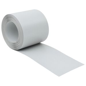 vidaXL Paravane de grădină, 10 buc., gri deschis, 252,5x19 cm, PVC