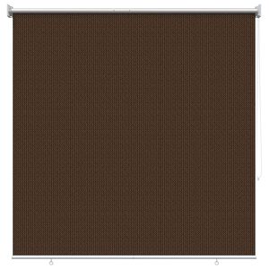 vidaXL Jaluzea exterioară cu blocare UV de 90% Maro 120 x 230 cm HDPE