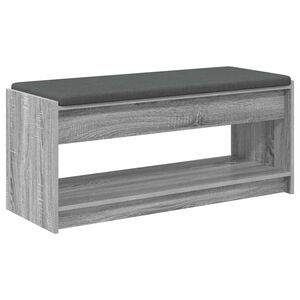 vidaXL Bancă pentru hol Sonoma gri 103 x 38 x 45 cm