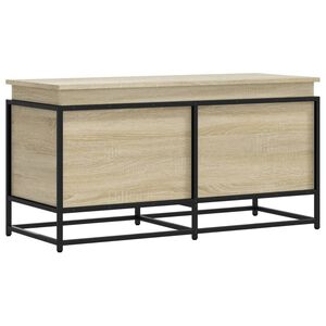 vidaXL Cutie depozitare stejar sonoma 100x40x51,5 cm lemn prelucrat