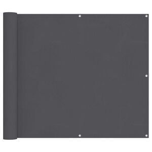 vidaXL Ecran de balcon 90 x 200 cm Oxford alu acoperit cu PU