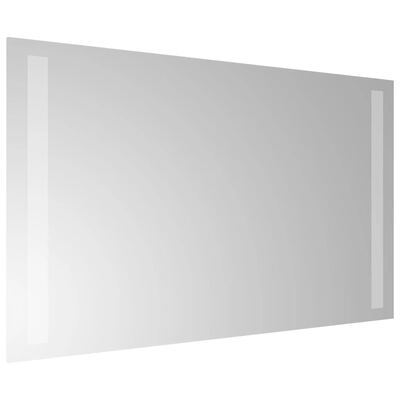 vidaXL Oglindă cu LED de baie, 60x30 cm