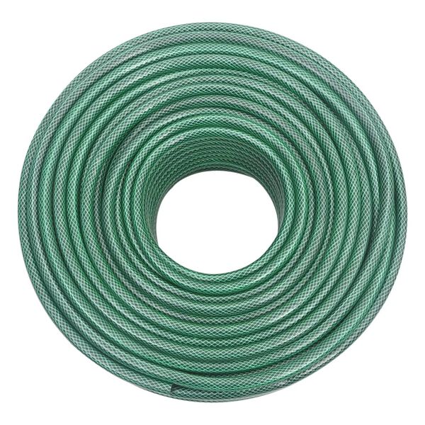 vidaXL Furtun de aer, verde, 0,5", 100 m, PVC