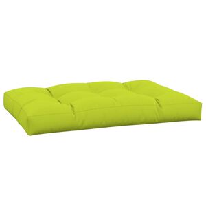 vidaXL Pernă de paleți, verde aprins, 120x80x12 cm, material textil