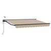 vidaXL Cort electric retractabil Bej și antracit 2,5 x 2 m