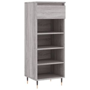 vidaXL Pantofar, gri sonoma, 40x36x105 cm, lemn prelucrat