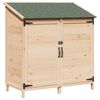 vidaXL Sălaș de grădină natural 106,5 x 56 x 113,5 cm Lemn prelucrat
