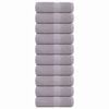 vidaXL Prosoape de oaspeți, FROGN, 10 buc., gri, 30x50 cm, 360 g/m&sup2;