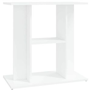 vidaXL Suport pentru acvariu, alb, 60x30x60 cm, lemn prelucrat