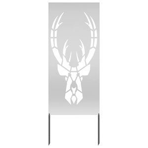 vidaXL Ecran de intimitate pentru grădină Argintiu 50 x 140 cm