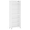 vidaXL Dulap &icirc;nalt, alb, 69,5x32,5x180 cm, lemn prelucrat