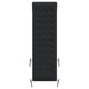 vidaXL Pernă șezlong, negru, 160x50x10 cm, piele întoarsă artificială