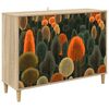 vidaXL Bufet ZAANDAM Sonoma 102 x 33 x 75 cm Lemn prelucrat