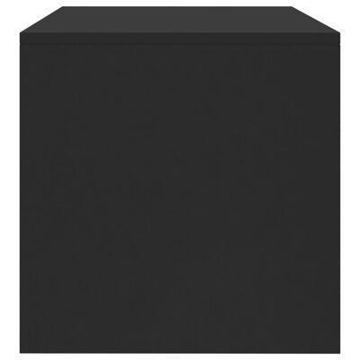 vidaXL Comodă TV, negru, 120 x 40 x 40 cm, PAL