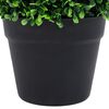vidaXL Plante artificiale cimișir cu ghiveci, 2 buc. verde 27 cm minge