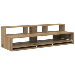 vidaXL Birou de studio Stejar Artizanal 152 x 42,5 x 36 cm