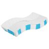 vidaXL Saltea cu arcuri buzunare Single Size fermitate medie 90x190 cm