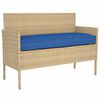 vidaXL Set de perne pentru palet 2 pcs Albastru regal 150 x 40 x 8 cm
